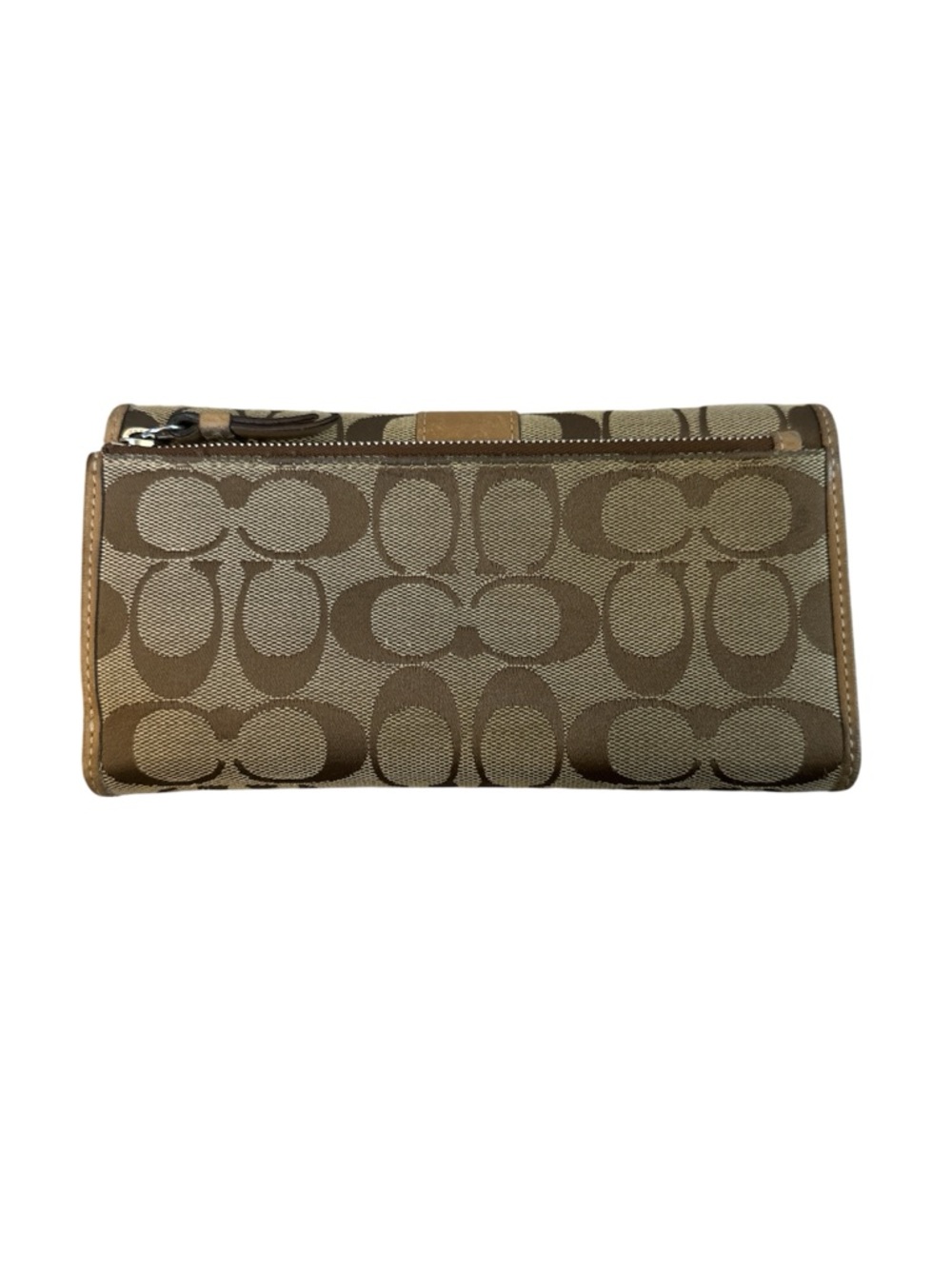 COACH - Signature Trifold Wallet - Picture 2 of 4